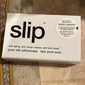 Slip White Silk Pillowcase